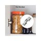 thumbnail image 2 of 1pc 3inch/5inch Quiet Damping Buffer Non-Drill Concealed Hinge, Thickened Frog-Shaped Hinge For Cabinet Door ,Thickened Closet Door Spring Hinge Hydra, 2 of 5