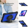 thumbnail image 3 of For Lenovo Tab TB-311XU/K10C TB-311FU Case 10.1 inch, 360 Rotating Shockproof Cover with Stand, Screen Protector, Shoulder Strap, Dark Blue PC, 3 of 7
