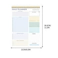 thumbnail image 4 of PRETXORVE Daily To-Do Notepad To-Do List Notepad Time Management Task Plan List Notebook Organizer for School Office Supplies Undated Agenda 52 Sheets, 4 of 4