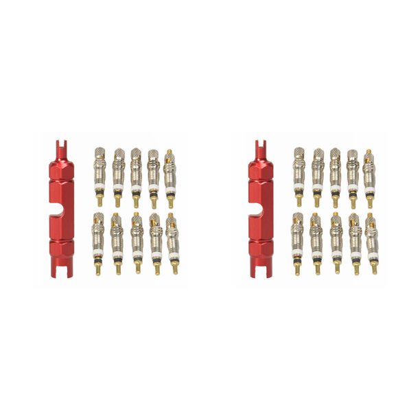 sweethay Remoción de núcleo de válvula de bicicleta, bicicleta de montaña, ciclismo de carretera, reemplazo portátil, Kit de herramientas de Type2 NO2 sweethay CBP233973
