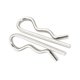thumbnail image 1 of (2x40mm) 10 Pices Goupilles Fendues Pinces Ressort 304 Attaches De Voile En Acier Inoxydable Bateau Bricolage Maison, 1 of 4