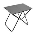 thumbnail image 3 of Mesa plegable para acampar para 1-2 personas, mesa de comedor plegable portátil para campamento, mesa de Picnic para cenar, acampar al aire libre, Negro, 3 of 8