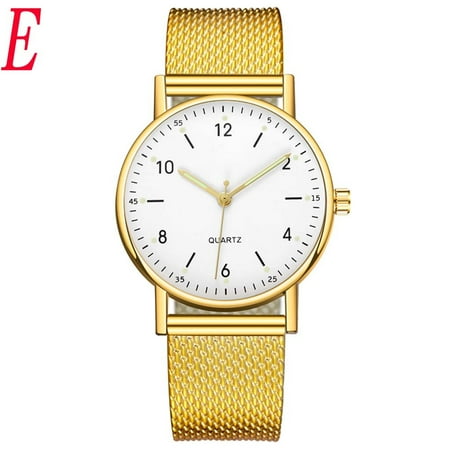 Clearance Now! HIMIWAY Sweatshirt Dress Reliable and Accurate Quartz Watch for Precise Timekeeping Quartz Watches with Luminous Hands Women Watches