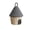 A-Gray, variant on Steadline Desktop Storage Basket,House Shaped Knitted Container With Lid,Built In Carry Loop,Hold Cosmetics And Small Trinkets On Vanity And Bedroom Tabletops(Blue)