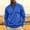c002Blue, variant on USNSM Mens Zip Up Sweatshirt No Hood Mock Neck Sweatshirts Men's Fleece Jackets Full Zip Lightweight Jacket with Pockets Gray M