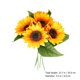 thumbnail image 2 of YSNOOWE Ramo Artificial De Girasoles Para Para Y Eventos, 2 of 5