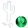 thumbnail image 4 of Green Cactus Neon Sign, Battery Operated or USB Powered LED Neon Sign Light for Party, Home, Wall Decoration Lamp Kids Gift, 4 of 4