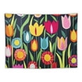 thumbnail image 5 of ONETECH  Colorful Tulips Wall Decoration Tapestry (Horizontal Pattern) Bedroom Living Room Tapestry Room Tapestry, 5 of 7