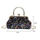 thumbnail image 3 of Lentejuelas embrague mujer noche monedero metal fiesta cadena bolso de hombro (negro), 3 of 5