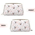 thumbnail image 3 of Picia Heart Panda Print Leather Makeup Bag Make Up Bag Travel Toiletry Bag for Her Girlfriend Teacher Teen Girl Gifts, 3 of 8