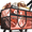 Rose Gold, variant on Reusable Grocery Bag on 6 Wheels,with Removable Baseboard,Foldable Rolling Tote,Heavy Duty Shopping Cart for Groceries,Laundry & Travel (Black, Medium-70L)