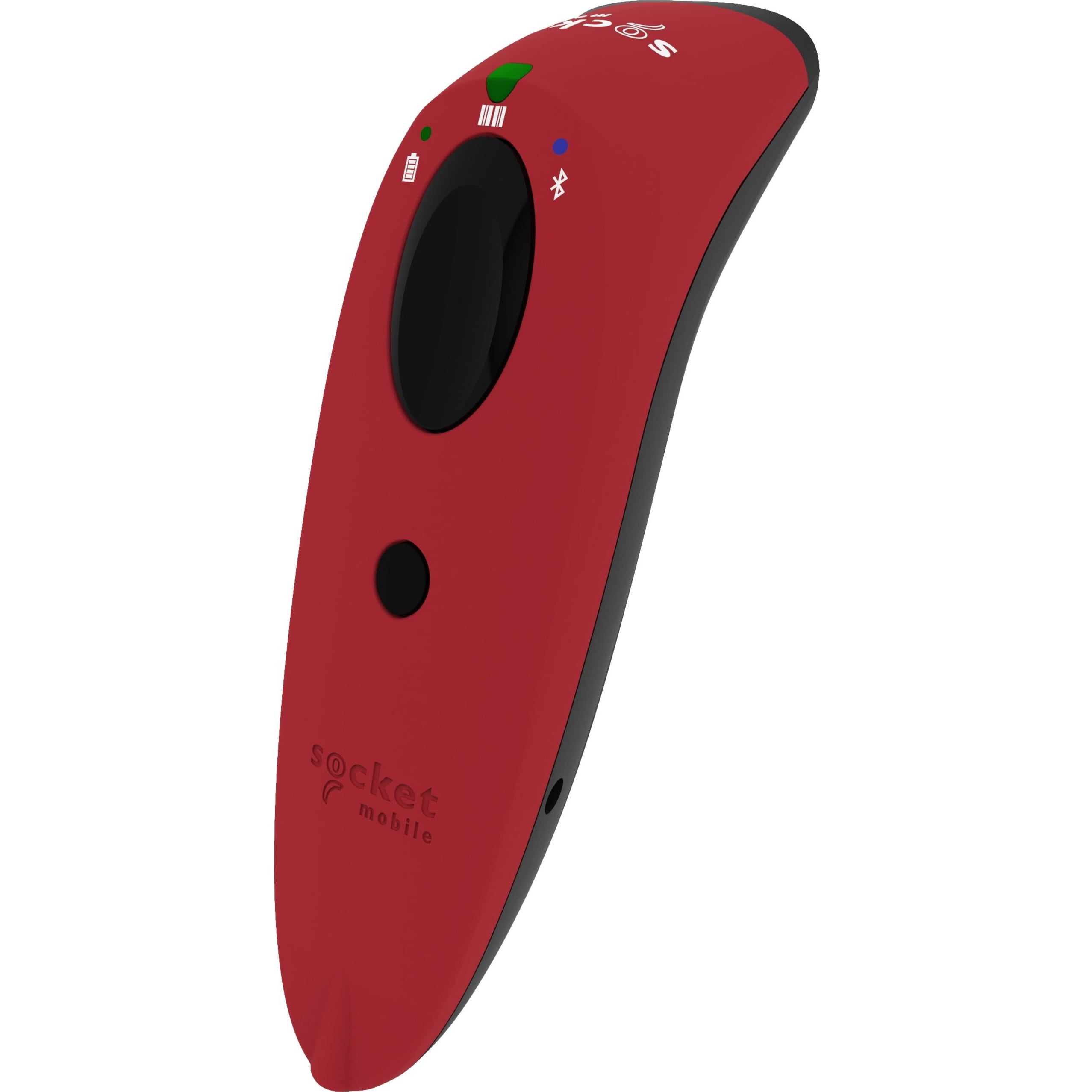 Socket Mobile SocketScan S720, Linear Barcode Plus QR Code Reader, Red - Wireless Connectivity - 14.96" Scan Distance - 1D, 2D - LED - Linear - Bluetooth - Red - Ticketing, Asset Tracking, Transpor...
