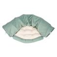 thumbnail image 3 of Túnel de juego de cama para gatos 2 en 1 con bolas colgantes, parque infantil, cabaña interactiva Verde, 3 of 8