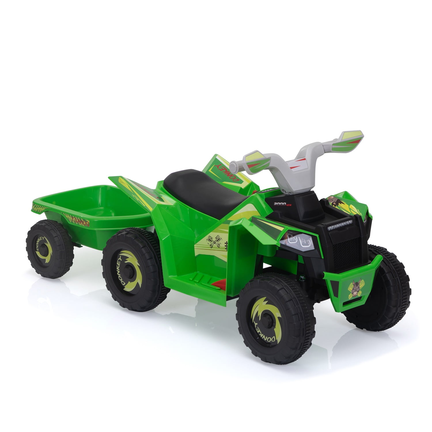 CIPACHO 6V Kids Ride-on ATV, 4 Wheels Battery-Powered Ride-On Toy for Children, Green CIPACHO 6V Kids Ride-on ATV, 4 Wheels Battery-Powered Ride-On Toy for Children, Green