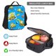 thumbnail image 5 of Disketp Cute Car Cartoon Mochila Estampada de Gran Capacidad con Lonchera y Estuche, Set de 3 Piezas para Estudiantes, 5 of 7