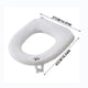 thumbnail image 3 of Accesorios de baño Cojín de asiento de inodoro para el hogar Uso Funda de asiento de inodoro de felpa Temporada de invierno Engrosamiento y cálido Cojín de asiento de inodoro lavable con asa Cojín de, 3 of 6