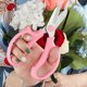 thumbnail image 5 of Floral Shears, Premium Steel Garden Pruning Shears Floral Fruits Leaf Scissors Hand Pruner Snip Trimming Tool for Gardening Flower Arrangement (Pink), 5 of 5