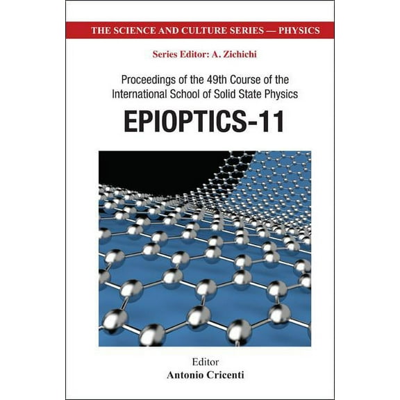 Science and Culture Series - Physics Epioptics-11, Book 0, (Hardcover)