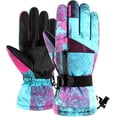 thumbnail image 1 of Gants de Ski Imperméables Coupe-Vent à Écran Tactile Gants d'Hiver Chauds Antidérapants Gants de Planche à Neige Thermiques Gants par Temps Froid pour le Ski, le Planche à Neige, la Randonnée, la Course, 1 of 6