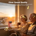 thumbnail image 7 of Portable Radio AM FM,Mini Tansistor Radio,Pocket Radio with Flashlight,Tuning Knob,TF Card Slot,Headphone Jack, 3AA Battery Operated or Plug in Wall,Compact Personal Radios for Gift,Family,Elder,Red, 7 of 7