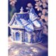thumbnail image 1 of Serie de casas de mariposas con dibujo de diamantes de imitación de diamantes DIY 5D para la pared del hogar de la oficina FLhrweasw Nuevo, 1 of 9