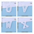 thumbnail image 3 of KAIYANG 26 Parches Termoadhesivos Letras, 3 of 5