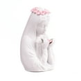 thumbnail image 2 of Virgin Mary Porcelain Night Light - Plug In Decorative Table Lamp, 2 of 5