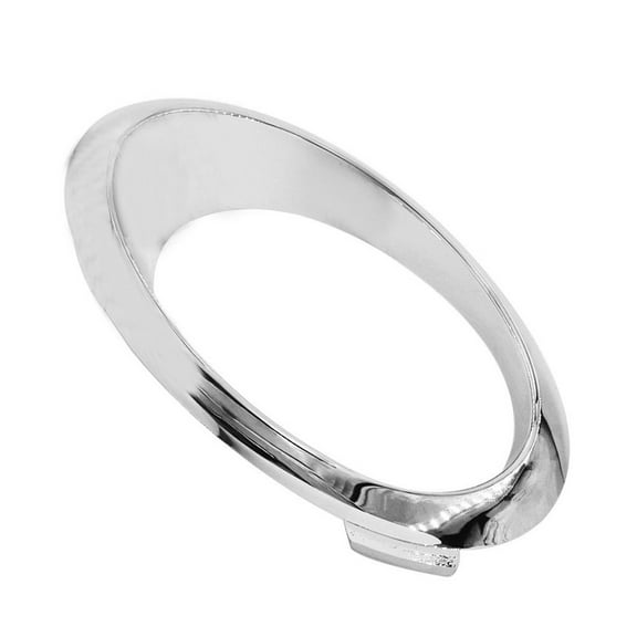 1-Pack Left Side Fog Light Bezel Chrome Trim Ring Replacement for 2013-2016 Fusion DS7Z17E811AA