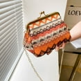 thumbnail image 2 of Bolsa De Hombro Bolsa de playa para mujer de compras de lona tejido portátil estampado suave para viajes Sywqhk Para Estrenar, 2 of 8