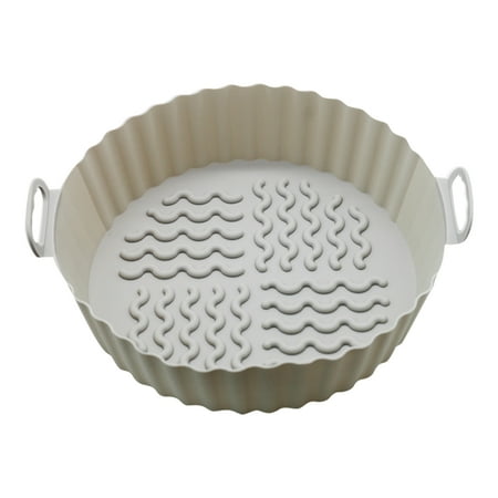 

7.5inch Basket Baking Tray Oven Air Fryer Silicone Pot Non Stick Reusable Liners