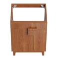 thumbnail image 5 of Modway Miles 24" Wood Bathroom Vanity Cabinet with Tapered Legs in Walnut, 5 of 9