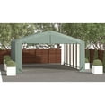 thumbnail image 3 of Sheltertube Wind And Snow-Load Rated Garage, 20X27X10 Green, 3 of 11