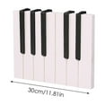 thumbnail image 3 of Binwennn Piano Wooden Coat Racks Piano Hook Wall Decoration Rack Storage Hanging Key Rings Coat Purse Hook Foldable Hanging Hooks Heart Shaped Bike Light Heart Shaped 2 in 1 Outdoor Portable Pot Rack, 3 of 7