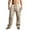 Khaki, variant on Summer Akafmk Summer Mens Casual Pants,Cotton Linen Pants for Men Loose Fitting Wide Legs Trousers Solid Color Drawstring Waisted Pants with Pockets