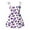 Purple, variant on Amzcrzy Toddler Baby Girl Dresses Casual Sleeveless Straps Cute Floral Princess Sundress Summer Clothes Outfits 12 Months-5 Years