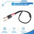 thumbnail image 5 of 2X Adaptador de 3,5 mm una Doble de 6,5 mm Cable Auxiliar de Audio de 3,5 mm Doble 6,35 1/4 de Pulgada Mono una EstéReo Cable Auxiliar de 1/8 de Pulgada y 3,5 mm, 5 of 5