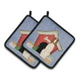 thumbnail image 1 of Carolines Treasures BB2777PTHD Porte-Pots Borzoi Collection Maison pour Chiens, 1 of 3