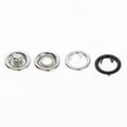 thumbnail image 6 of 50 Sets 9.5mm Prong Snap Fasteners Metal Button Snap Fastener Stainless Black, 6 of 7
