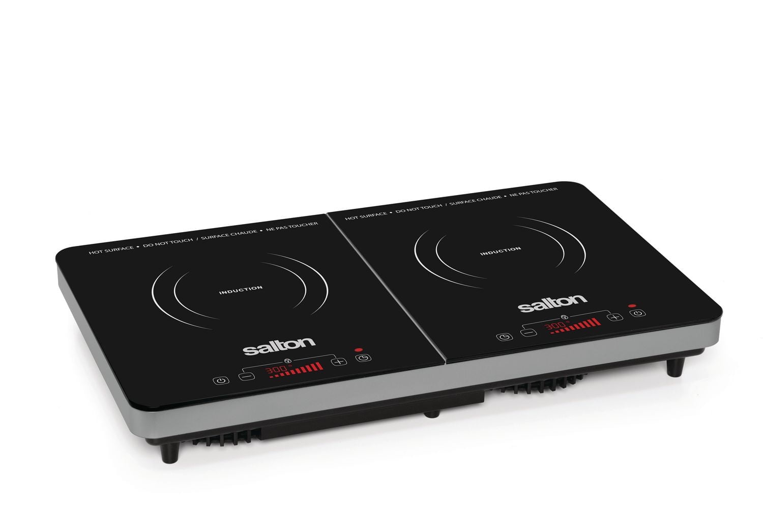 Salton Double Induction Cooktop, 1800W, ID1487