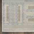 thumbnail image 4 of Nourison Nordic 4' x 6' Grey Multicolor Modern Indoor Rug, 4 of 8