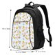 thumbnail image 5 of Balery Squirrel In The Forest Mochila con carga USB para hombre y mujer - Mochila impermeable y antirrobo para laptop con puerto USB para viajes, trabajo, 5 of 7