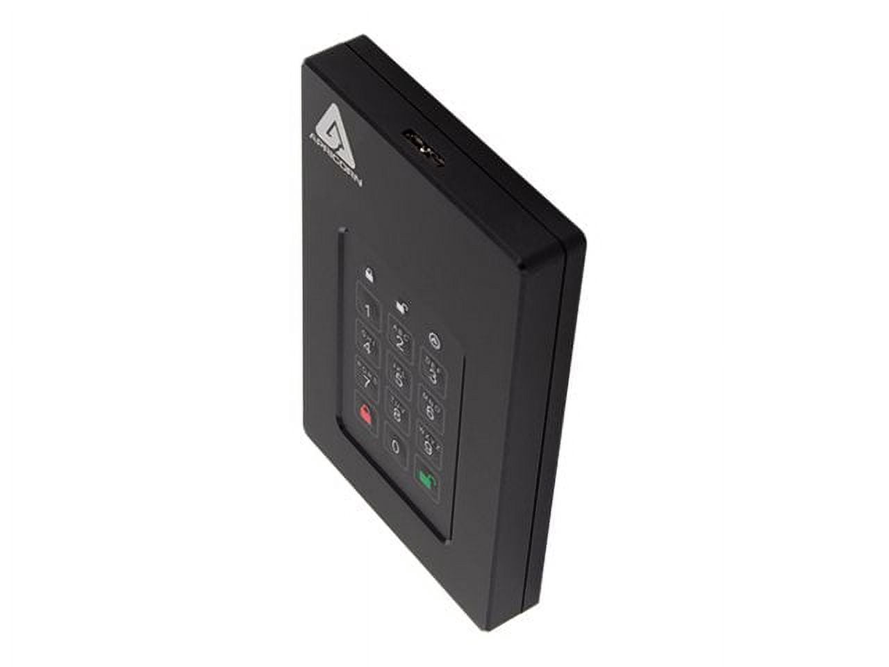 Apricorn Aegis Fortress L3 16 TB Portable Solid State Drive, External, TAA Compliant