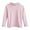 Pink, variant on REDARER Girls Thermal Shirts Winter Warm Kids Long Sleeve Tops Soft Lined Half Turtle Neck Tee for Toddler Girls Comfortable Casual Outfit,Kids Clothing,Size:2-3 Years