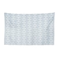 thumbnail image 1 of White Damask Tapestry, Ornamental Composition of Monotone Soft Toned Flourishes and Polka Dots, Fabric Wall Hanging Decor for Bedroom Living Room Dorm, 2 Sizes, Pale Purpleblue, by Ambesonne, 1 of 1