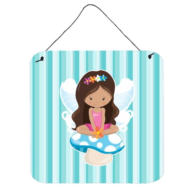 Carolines Treasures BB6905DS66 Fairy sur Champignon Impressions Murales Ou de Porte