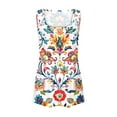 thumbnail image 5 of Juslio Womens Tank Top Plus Size Breathable Crew Neck Tank Top, Summer Loose Casual Tank Tops, 5 of 5