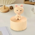 thumbnail image 1 of Wzzjkit Home Decor Wooden Music Box Crafts Retro Birthday Gift Home Decoration Accessoriies, 1 of 8