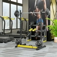 thumbnail image 5 of TLSUNNY Squat Rack Stand, Adjustable Barbell Rack for Home Gym Strength Training & Professional Workouts, 570 lbs, 5 of 8