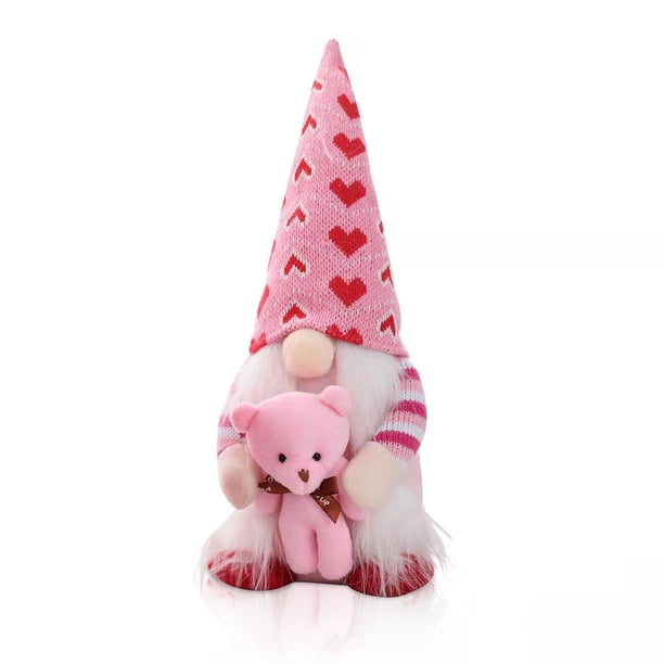Muñeca de peluche Boda Cumpleaños Pieza de peluche Centro de peluche Decoración de mesa de invierno Niños Regalo Hecho a mano Ornamento coleccionable Tipo 2 Guardurnaity HA010361-02