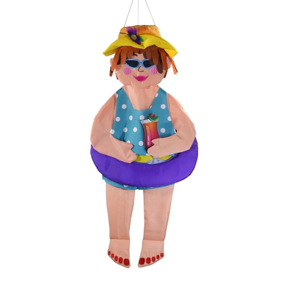 In the Breeze 1151 — Beach Bev Wind Friend 3D Windsock - Outdoor Hanging Decoration